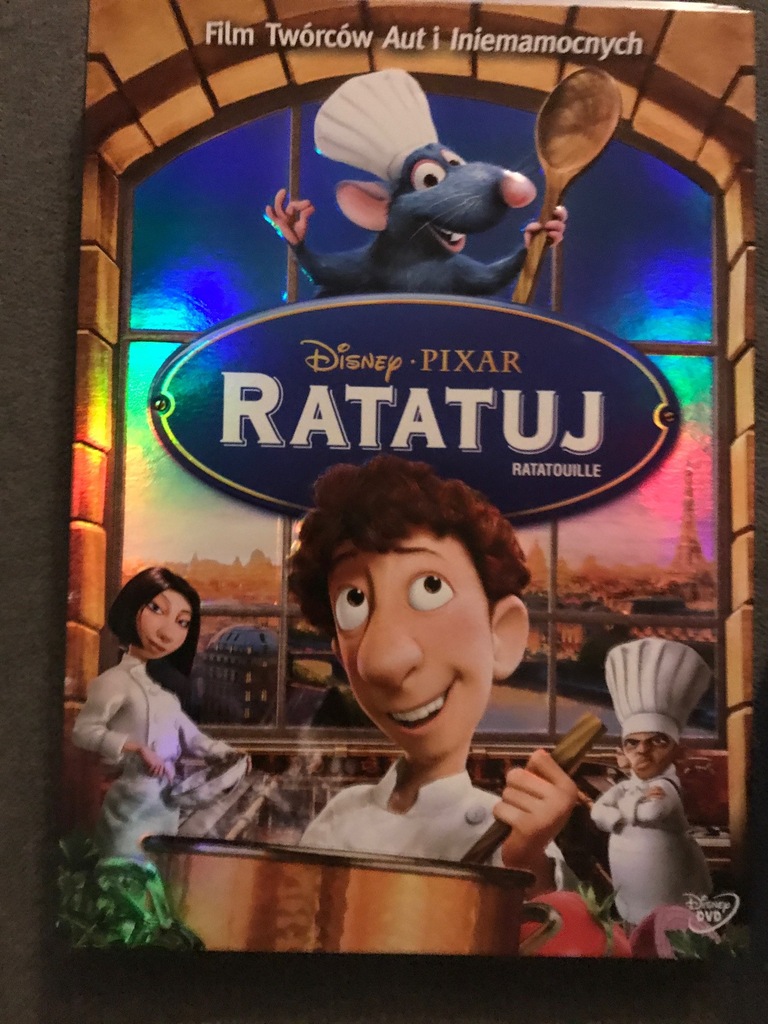 Bajka Ratatuj na DVD
