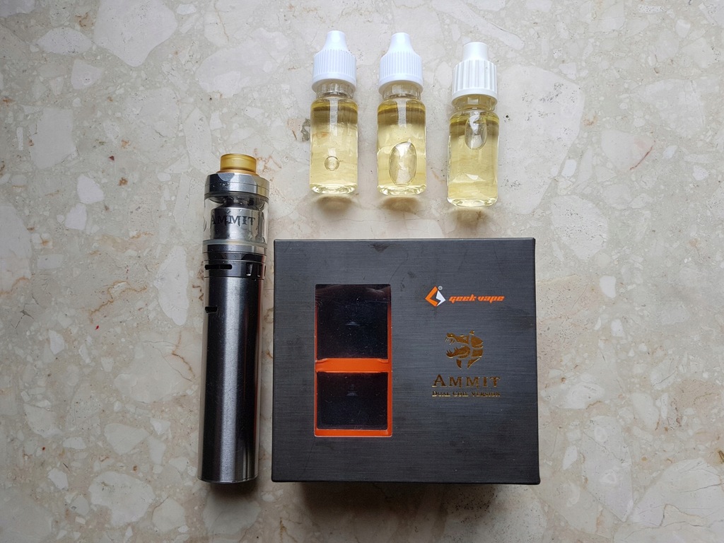 E-Papieros VOLISH ALPHA + AMMIT DUAL + 30ML IJust
