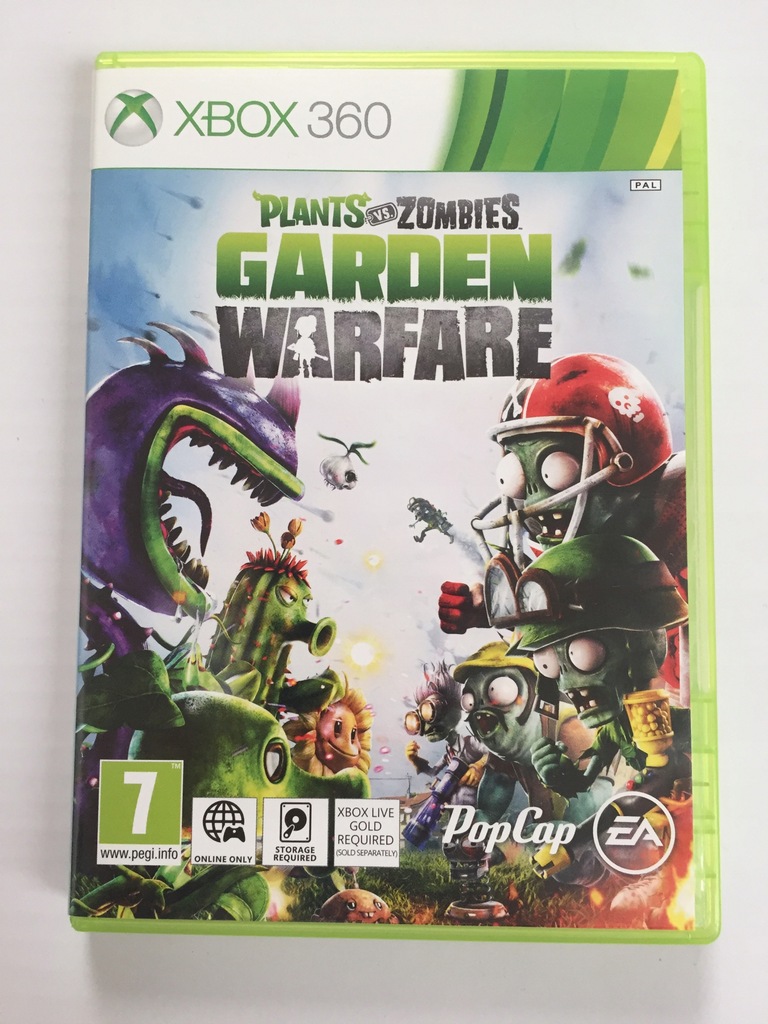 Garden warfare xbox 360 как запустить