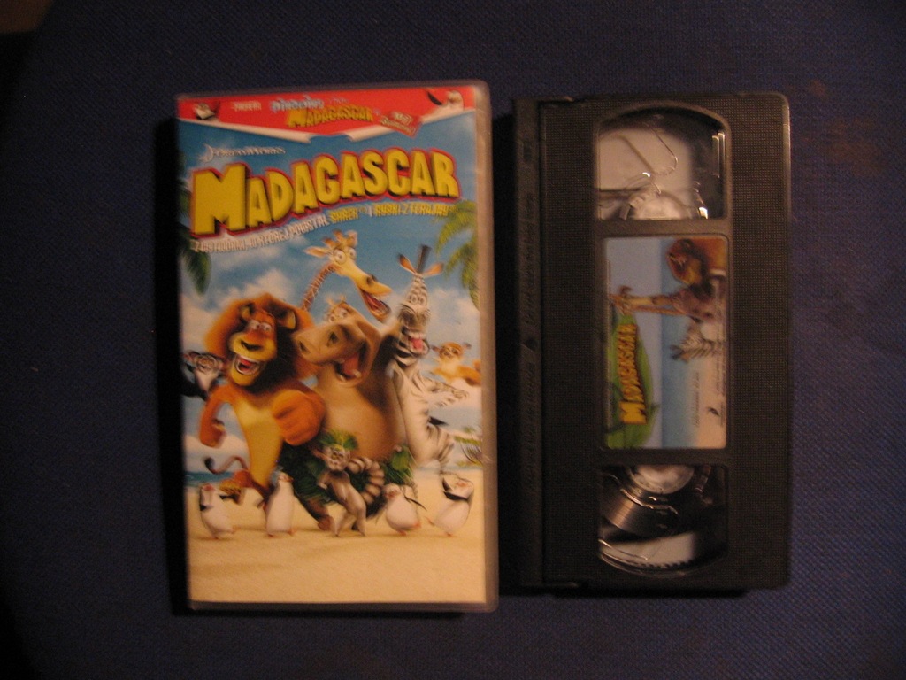 MADAGASCAR VHS