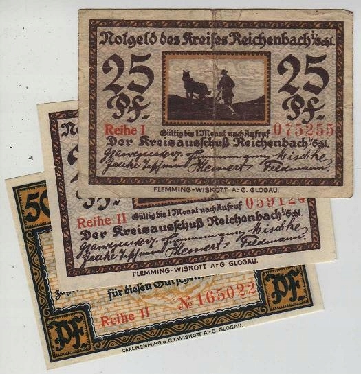 R11 Dzierżoniów (Reichenbach), 3 szt., b.d.