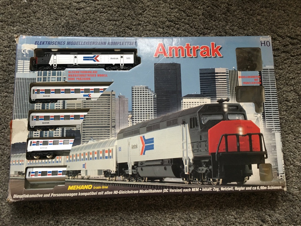 Zestaw Startowy MEHANO Amtrak Express H0