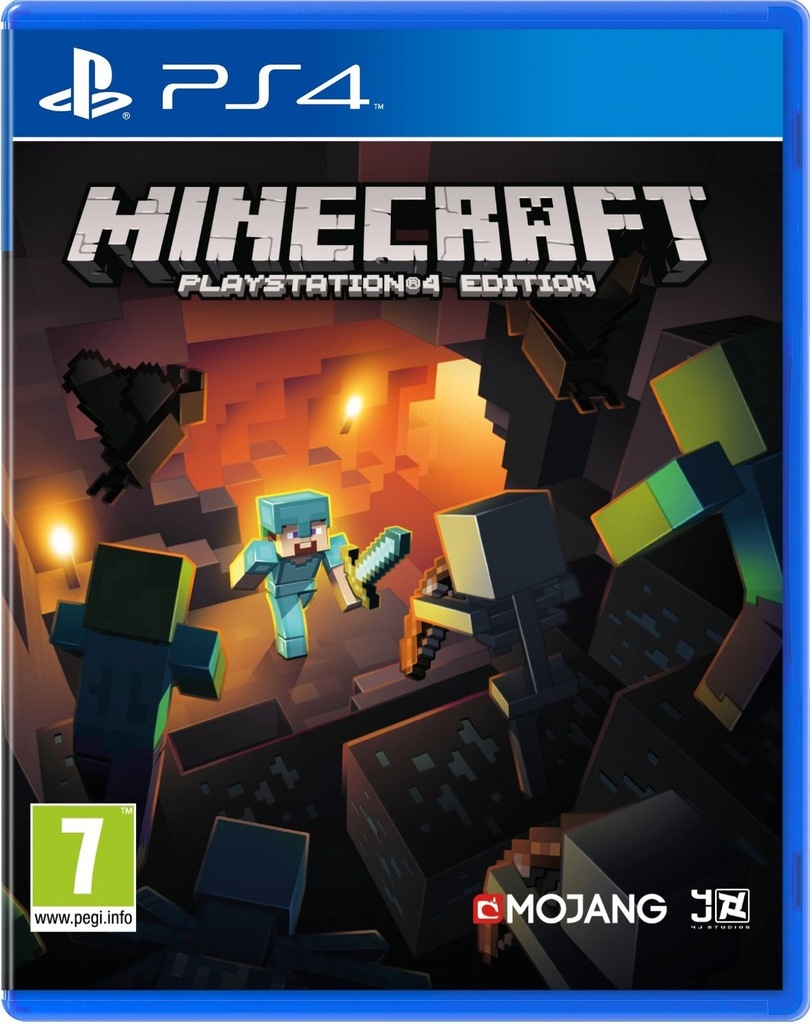 MINECRAFT PLAYSTATION 4 EDITION PL PS4