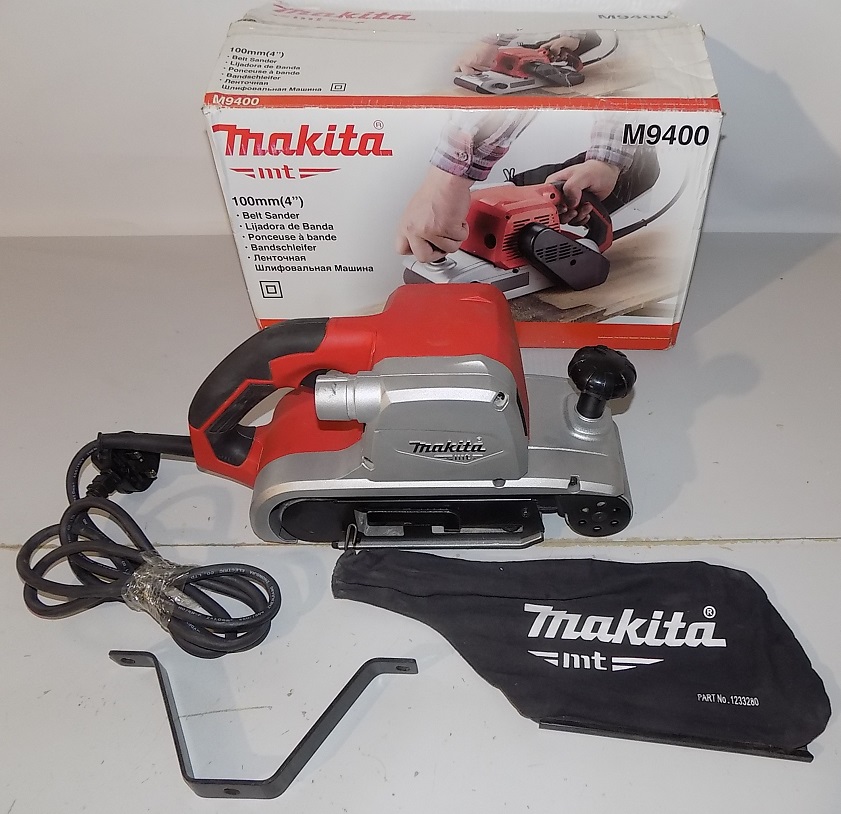 Makita M9400 Szlifierka taśmowa i 7343334412 oficjalne archiwum Allegro