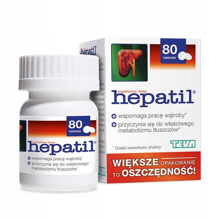 Hepatil 80 tabletek -wątroba- !APTEKA!
