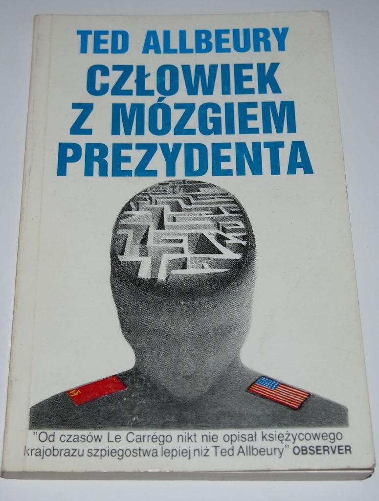 Ted Allbeury - CZŁOWIEK Z MÓZGIEM PREZYDENTA.
