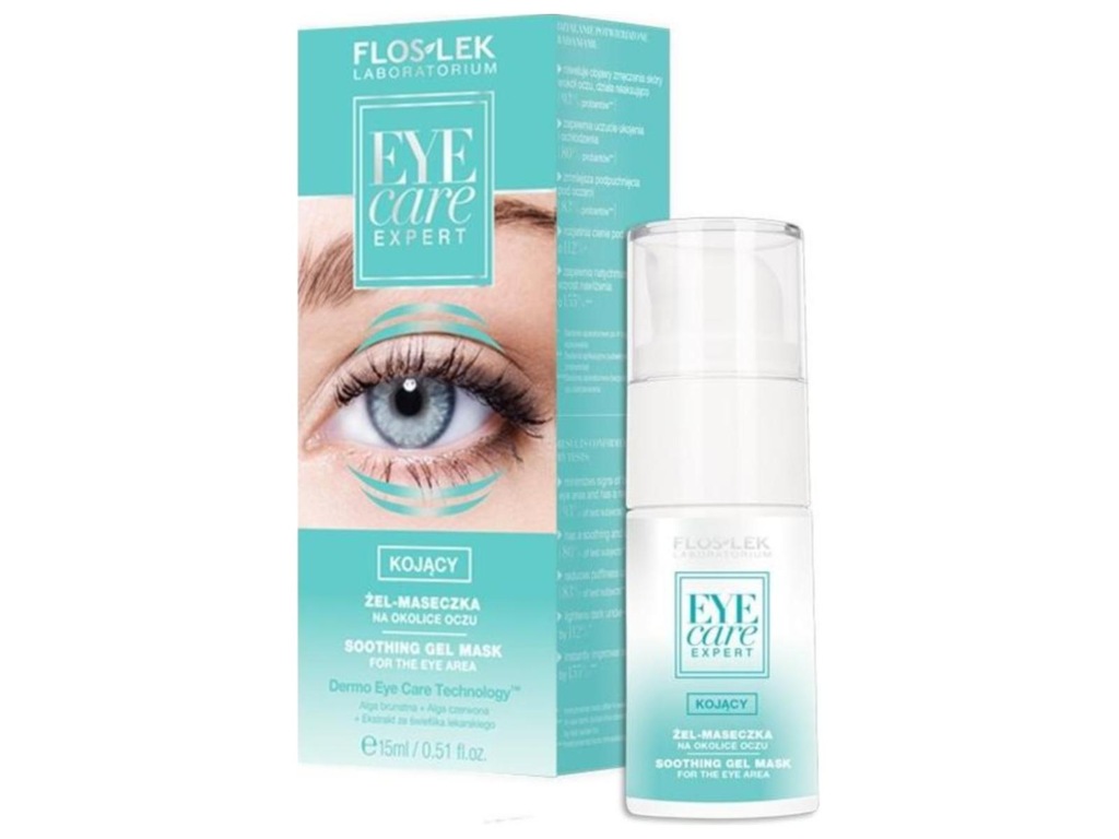 Floslek Eye Care Expert Żel-maseczka pod oczy 15ml