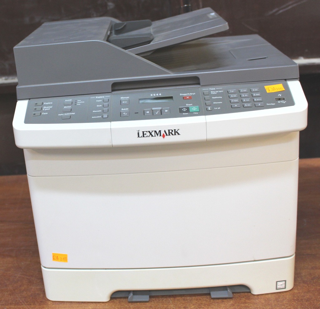 Drukarka Lexmark X544--DRUK-SCANER- FAKS-DA210