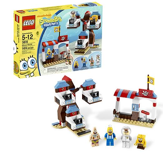 Lego best sale spongebob kanciastoporty