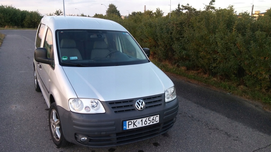 Volkswagen Caddy III benzyna + CNG