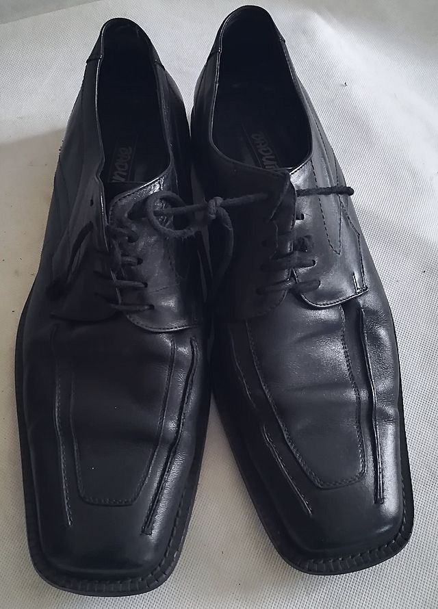 Półbuty męskie BADURA 43 czarne eleganckie buty