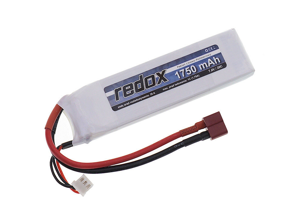 Akumulator Li-Po Redox 7,4 - 1750 - 20C - (1)