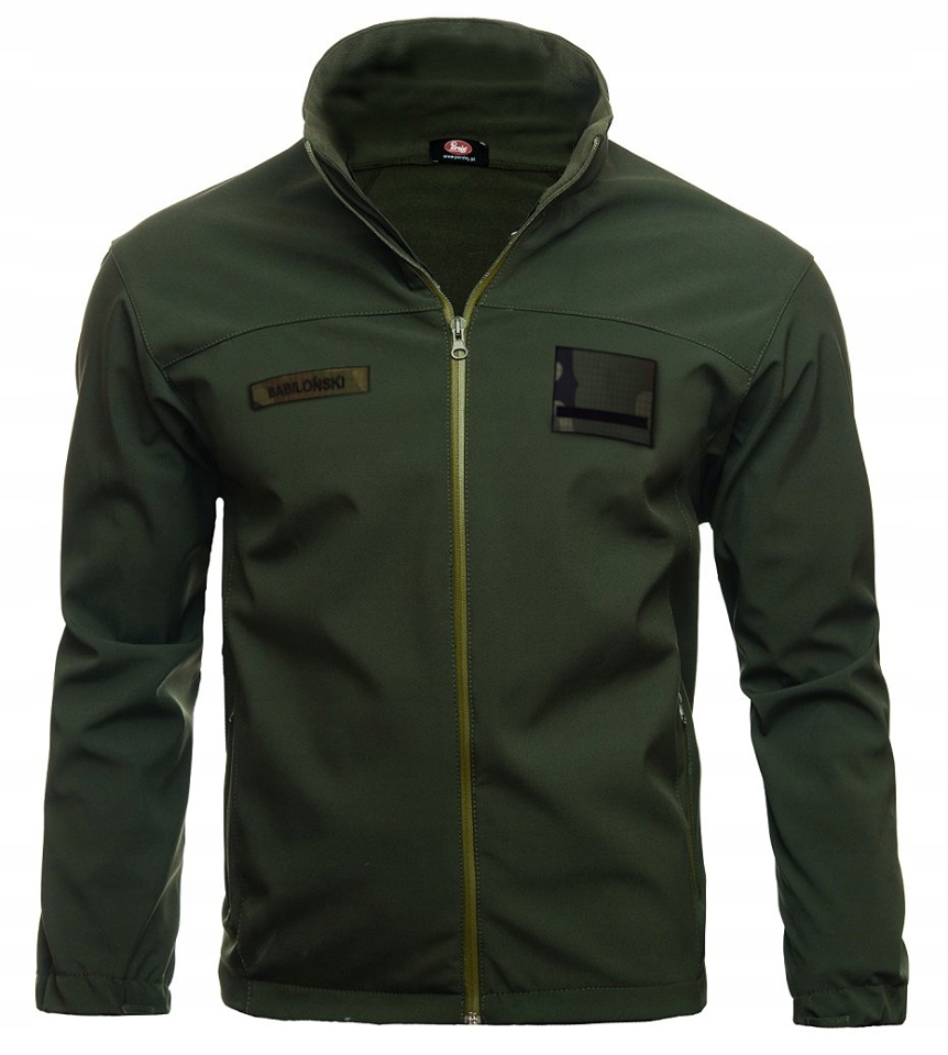 Wojskowa Kurtka SOFTSHELL BLUZA podpinka KHAKI M