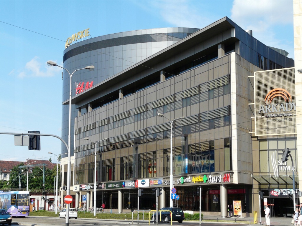WROCŁAW ARKADY WROCŁAWSKIE ZDJĘCIE