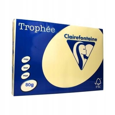 Papier ksero TROPHEE A3 80g 500 ARK KREMOWY 1253 *