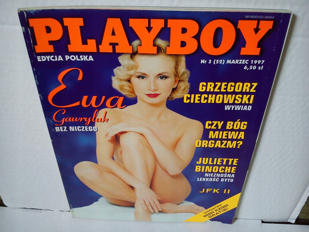 PLAYBOY 3(52)1997 EWA GAWRYLUK GRZEGORZ CIECHOWSKI