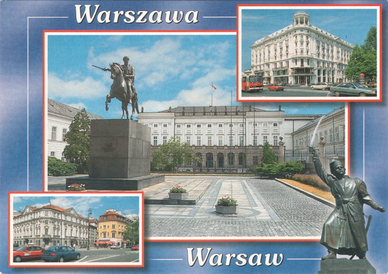 WARSZAWA - PAŁAC NAMIESTNIKOWSKI + HOTEL BRISTOL -