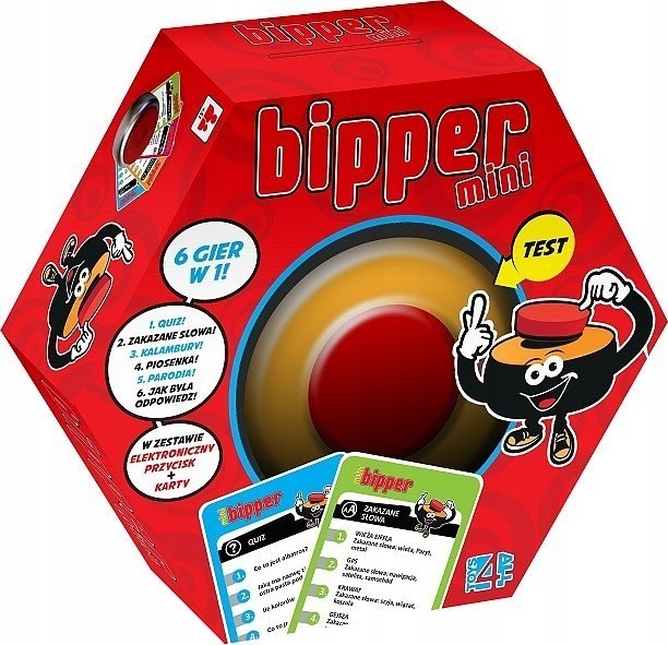 BIPPER MINI 6w1 6 gier elektronicznych