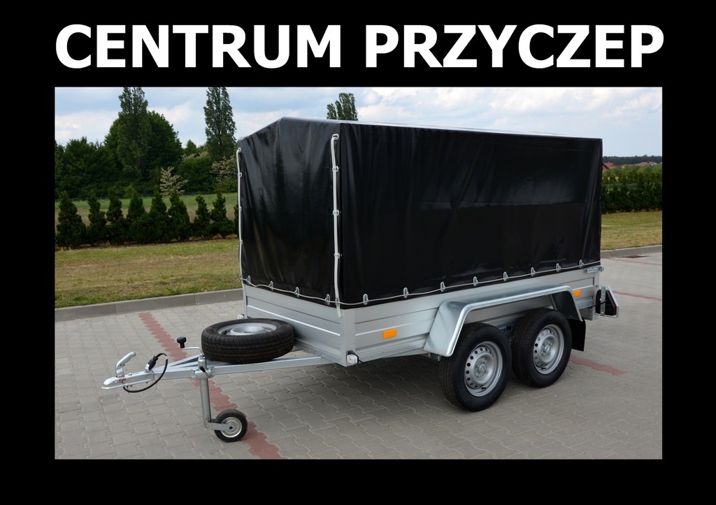 RYDWAN Przyczepa Dwuosiowa Przyczepka Tandem Kat B - 7435755566 ...