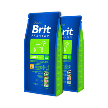 Karma dla psa Brit Premium Adult XL 2x15kg apetete