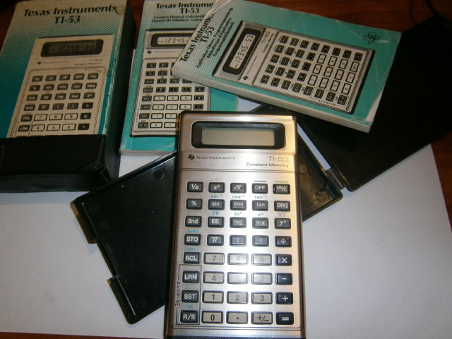 TEXAS INSTRUMENTS TI-53