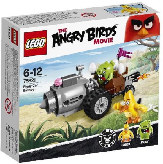 LEGO ANGRY BIRDS 75821 UCIECZKA SAMOCHODEM ŚWINEK