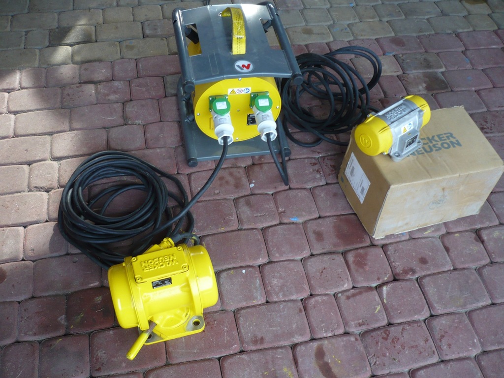 Wacker Przetwornica + Dwa Wibratory Buława