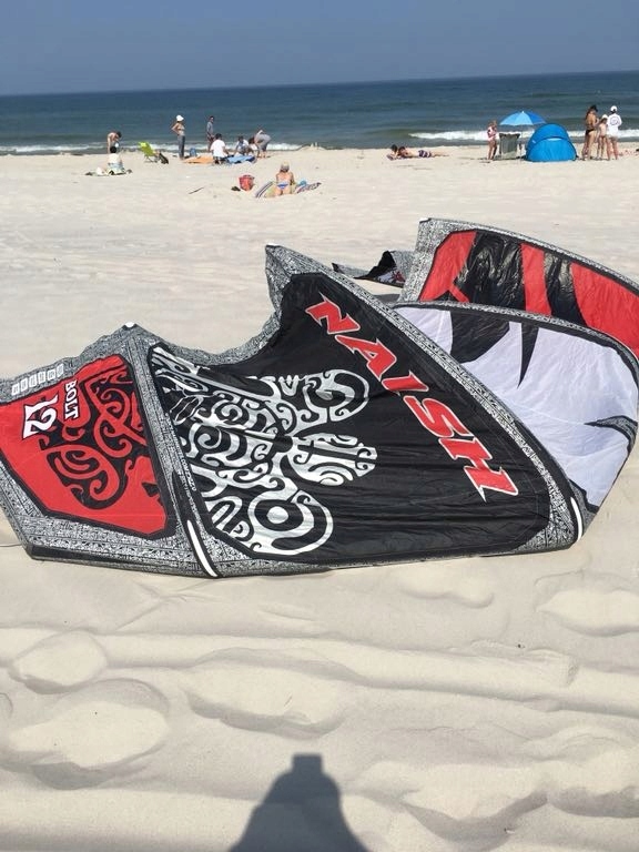 Kite NAISH BOLT 12m latawiec + bar stan B. DOBRY