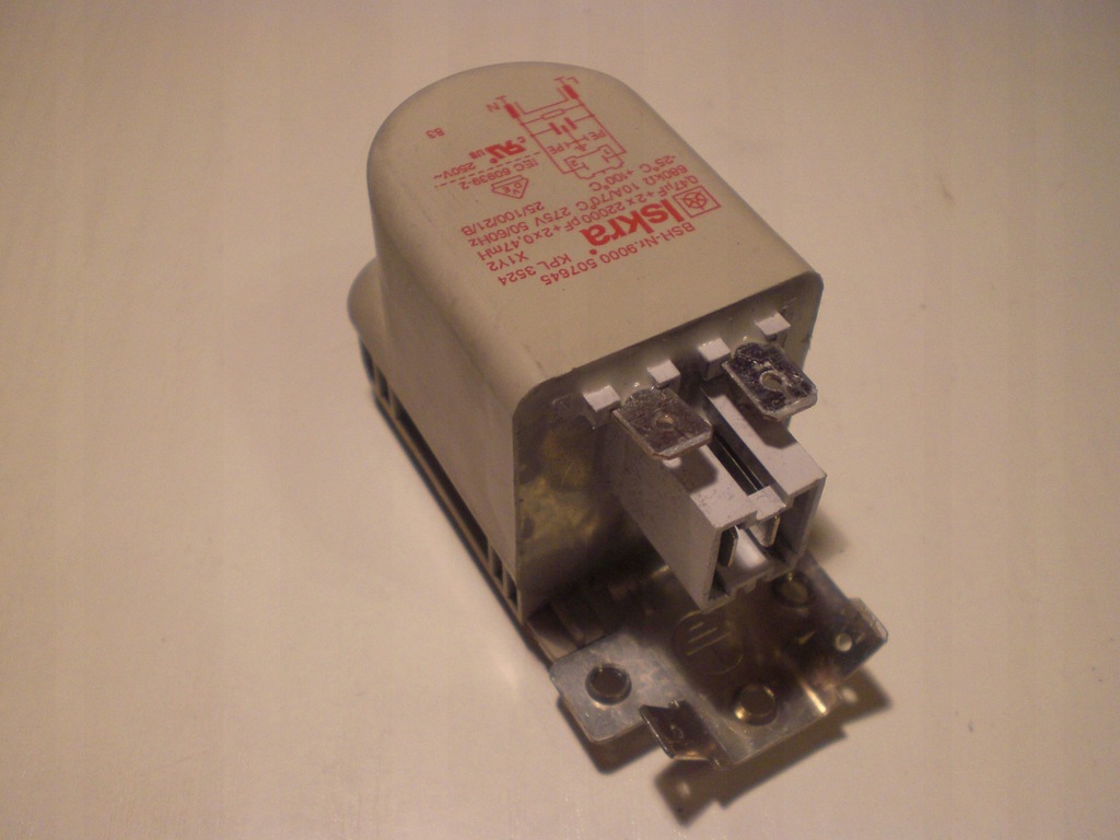 kondensator filtr prądu pralka Bosch Classixx 6