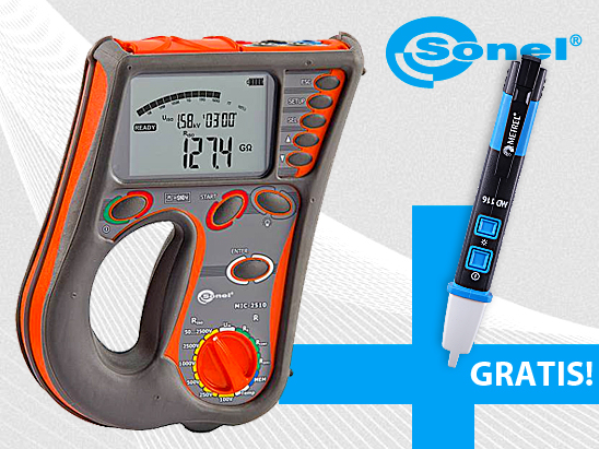 Sonel MIC-2510 Miernik Izolacji + Wskaźnik GRATIS