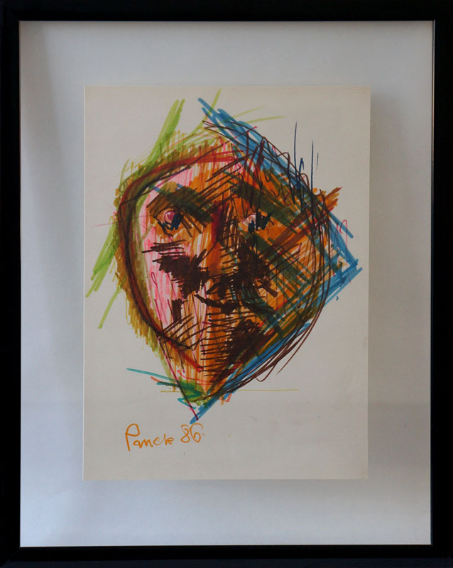 Jerzy PANEK (1918 - 2001) - 'Głowa' 1986 r.