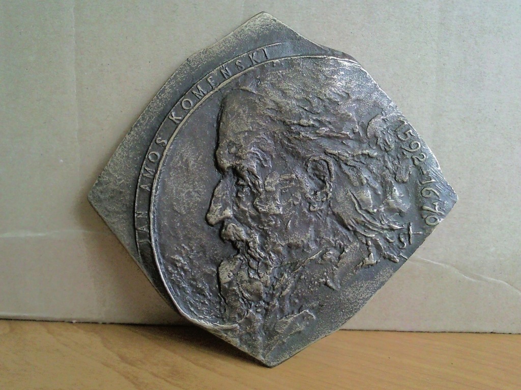 MEDAL J.A.KOMEŃSKI, OŚWIATA LESZNO , STASIŃSKI !!!