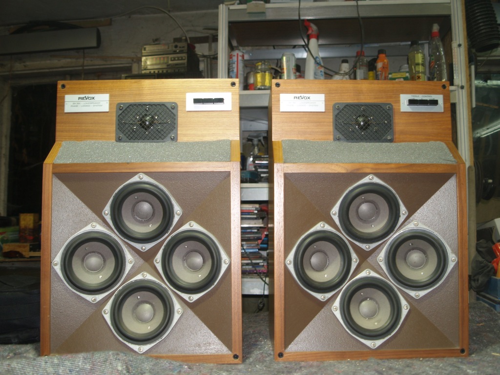 Śliczne kolumny Revox BX 350 stan idealny.