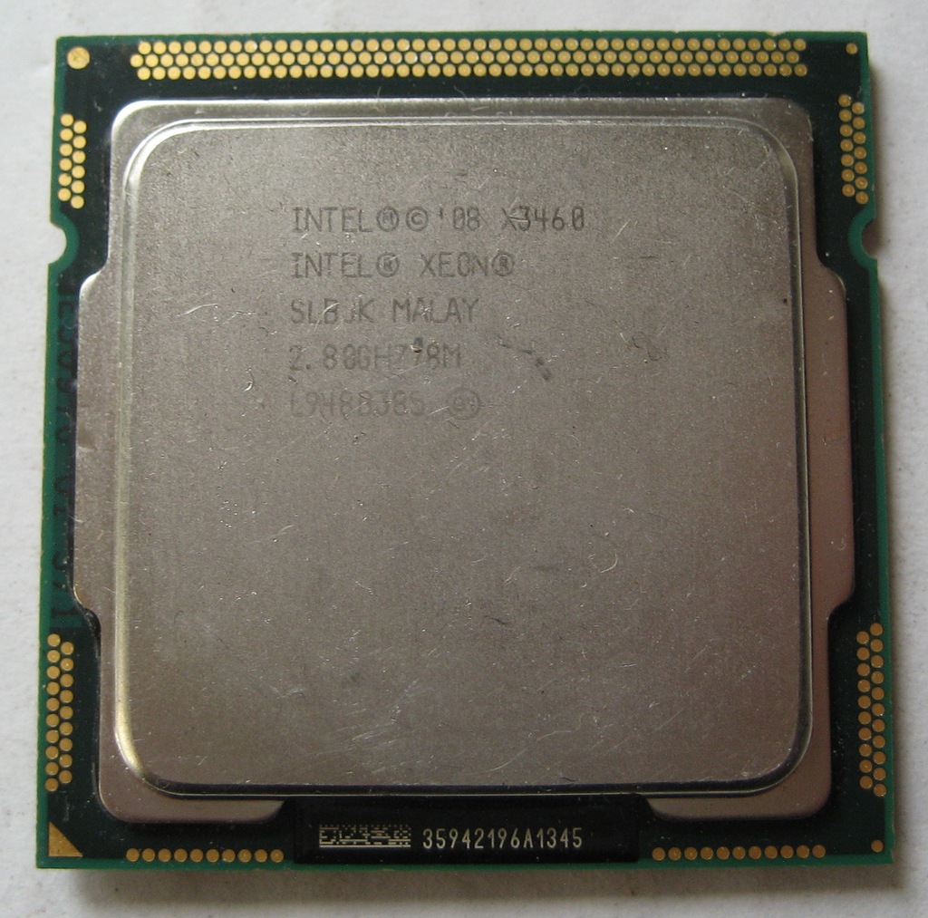 Intel XEON X3460 2,80GHz SLBJK s1156 uszk. - 7307769902 - oficjalne ...