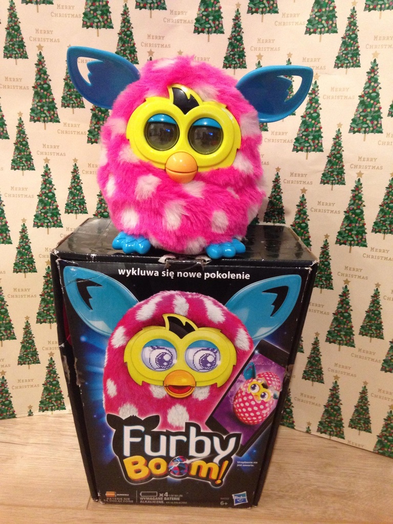 Furby Boom Różowy w kropki PL