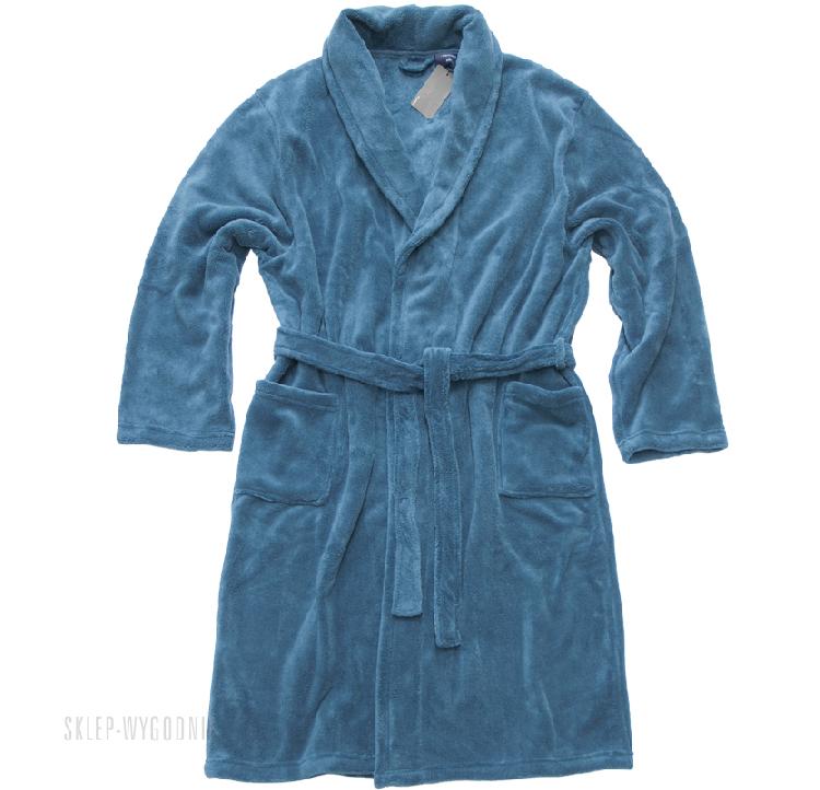 ESP Duży Płaszcz kąpielowy Blue roz 2XL obw 150