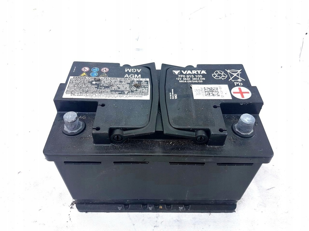 Batterie 12V 68Ah 380A DIN