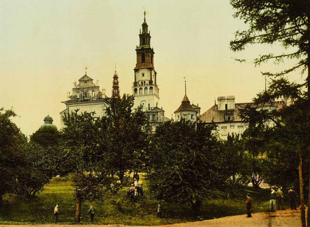 CZĘSTOCHOWA Klasztor Paulinów Jasna Góra 1890 r.