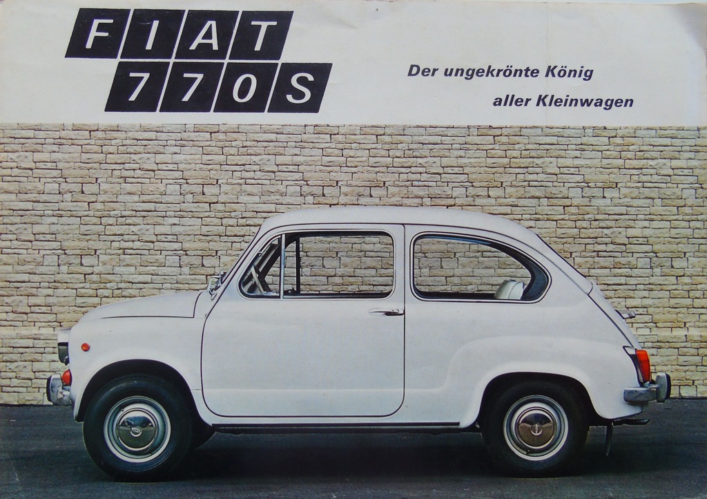 Fiat 770 S prospekt