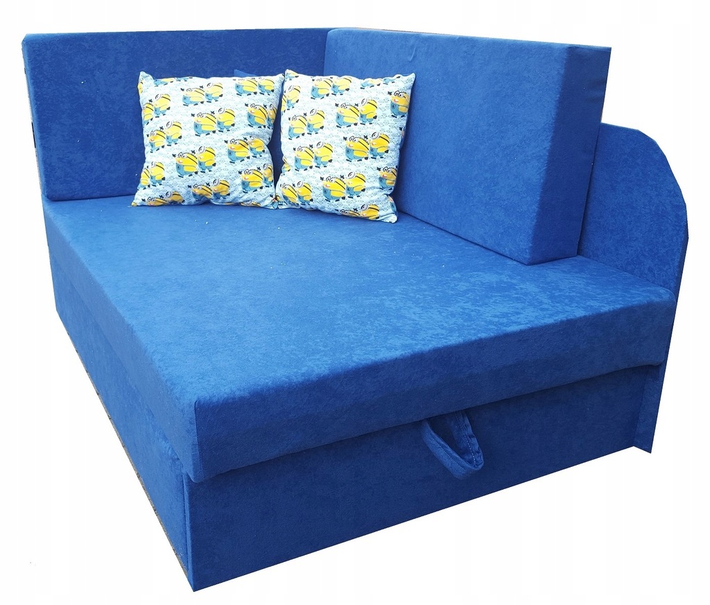 Tapczanik Dziecięcy Kubuś Sofa Narożnik MINIONKI