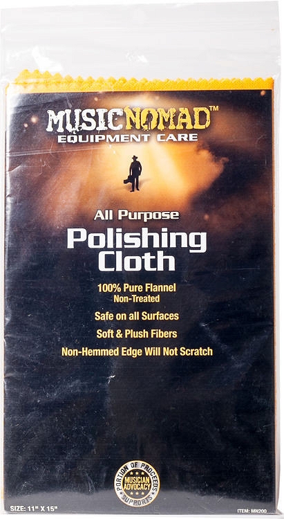 Music Nomad Flannel Polish Cloth MN200 (Kat.)