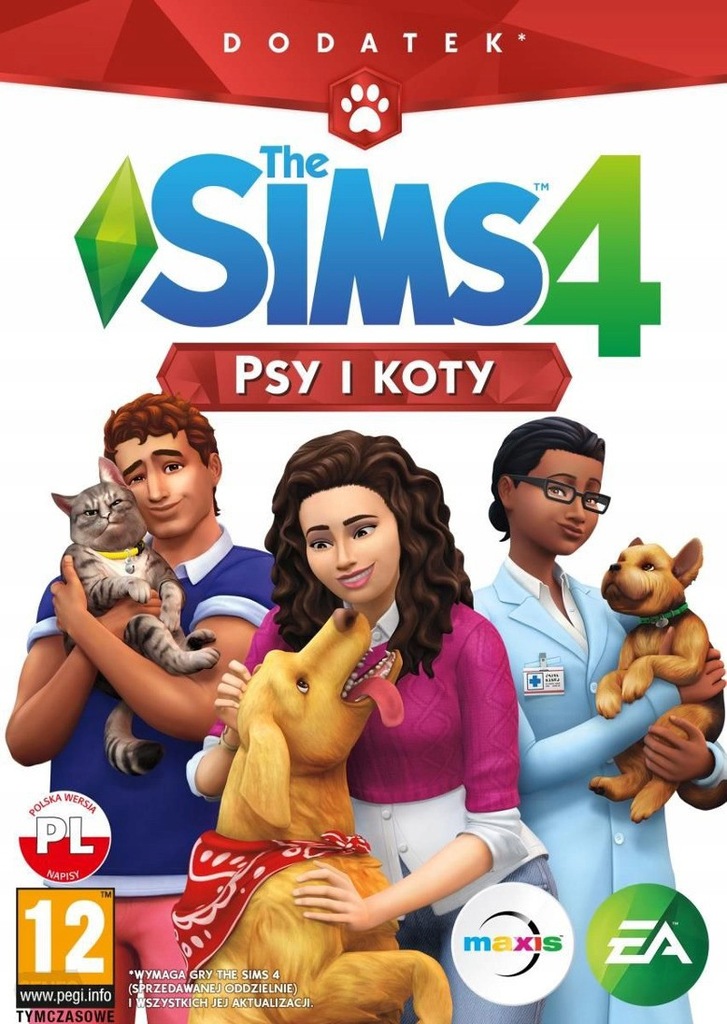 Mody Do The Sims 4 Na Zwierzaki THE SIMS 4 PSY I KOTY ZWIERZAKI WSZYSTKIE DODATKI! - 6940965383
