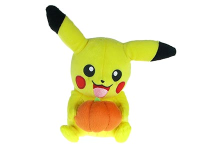 POKEMONY - maskotka PIKACHU z DYNIĄ - 23cm T18630