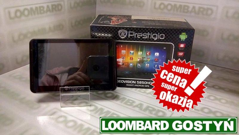 NAWIGACJA PRESTIGIO GEOVISION 585OHDDVR 3D
