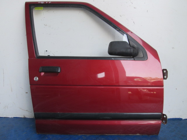 Daewoo Tico Całe Drzwi przednie prawe bordowe 72U