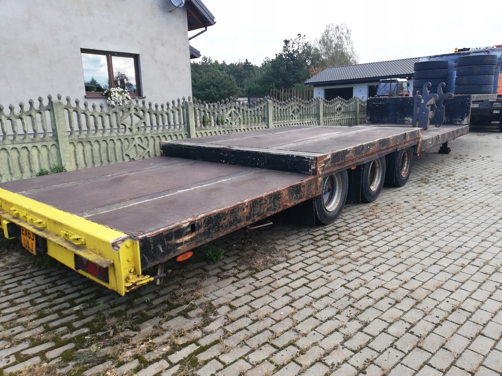 Przyczepa niskopodwoziowa Don-BUR