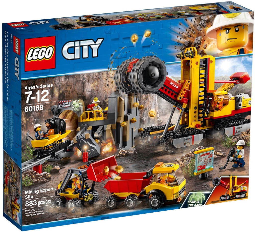 LEGO CITY 60188 Kopalnia + KATALOG 2018
