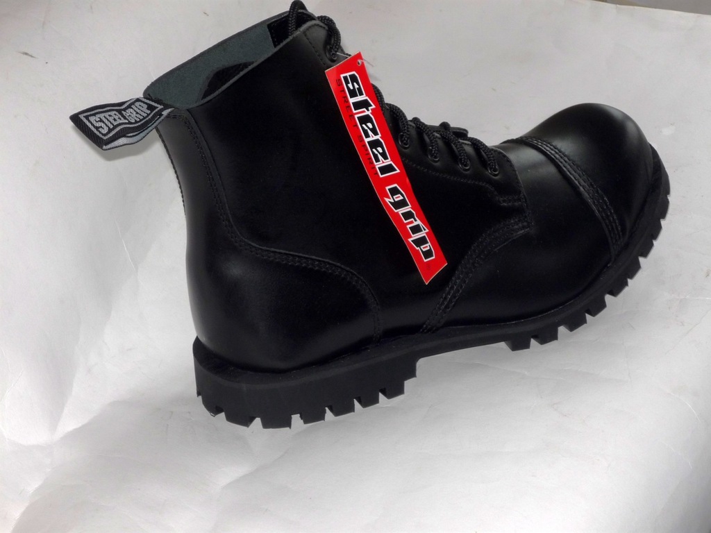 GLANY STEEL GRIP  BLK  07 NR 10/44 PROMOCJA 149 zł