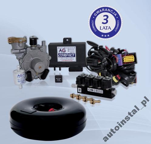Instalacja Gazowa LPG z montażem COMPACT Katowice