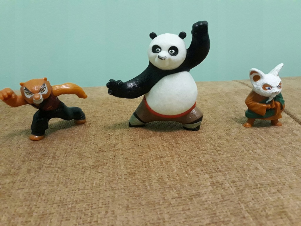 Figurki Kung fu panda - Po, Shifu, Tygrysica! - 7562271087 - oficjalne  archiwum Allegro